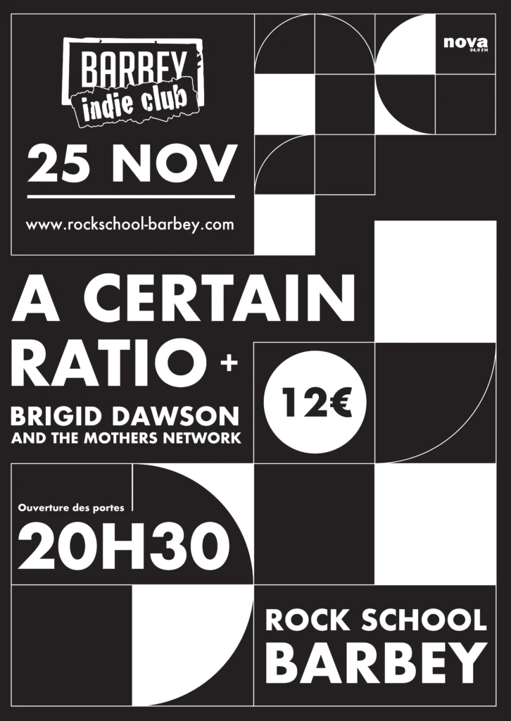 A CERTAIN RATIO - AFFICHE _01