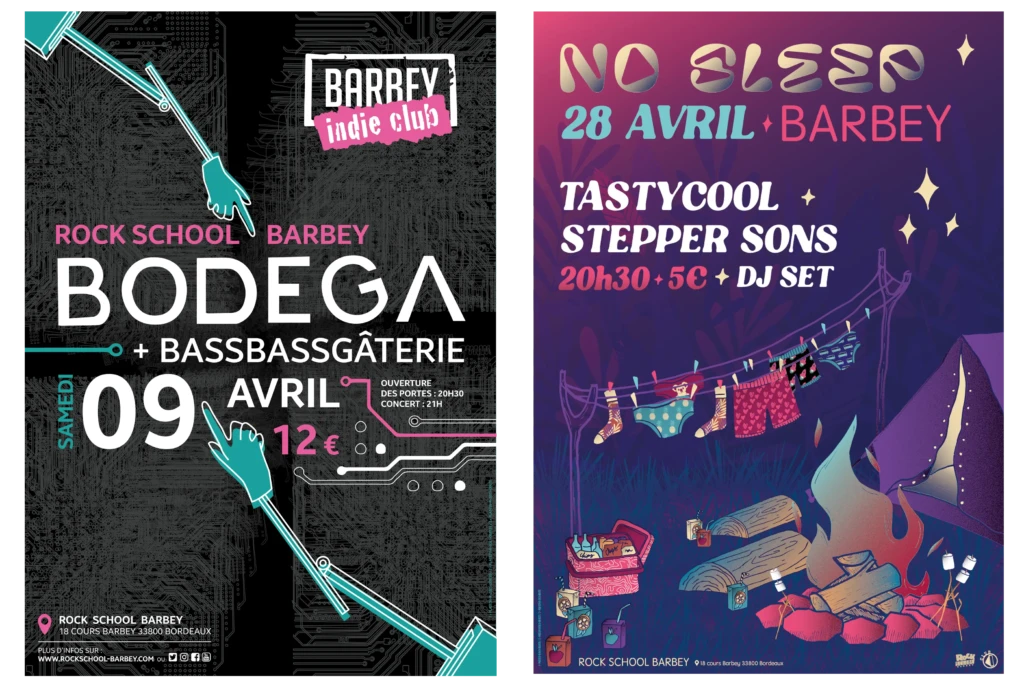 Affiche barbey - Bodega et SCV