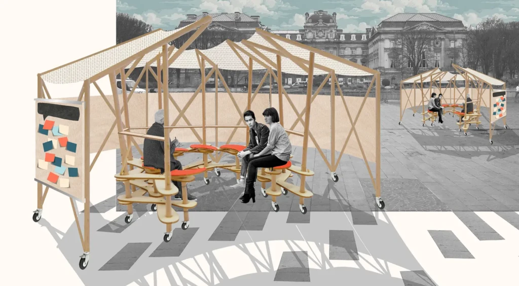 Bannière - Espace débat beige